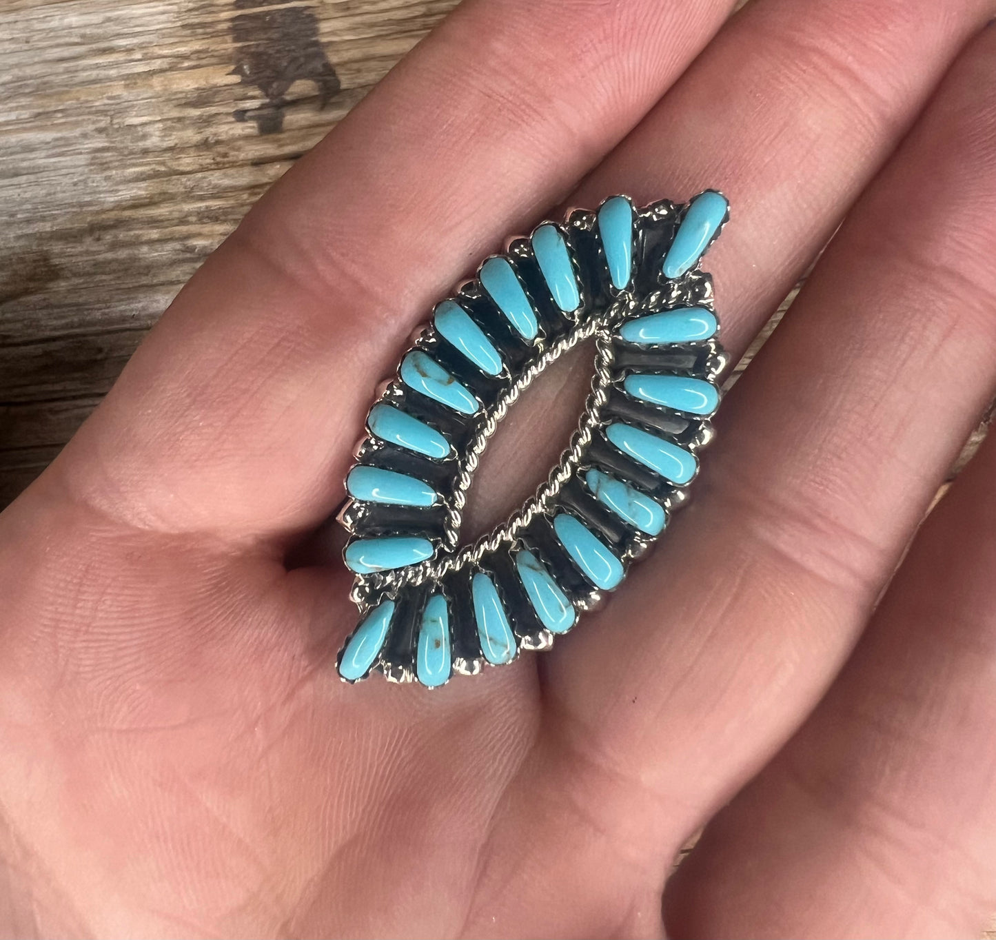Kingman Leaf Ring