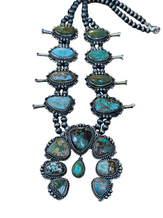 Royston Squash Blossom Necklace