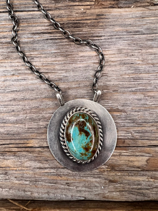 Moon Fixed Chain Necklace