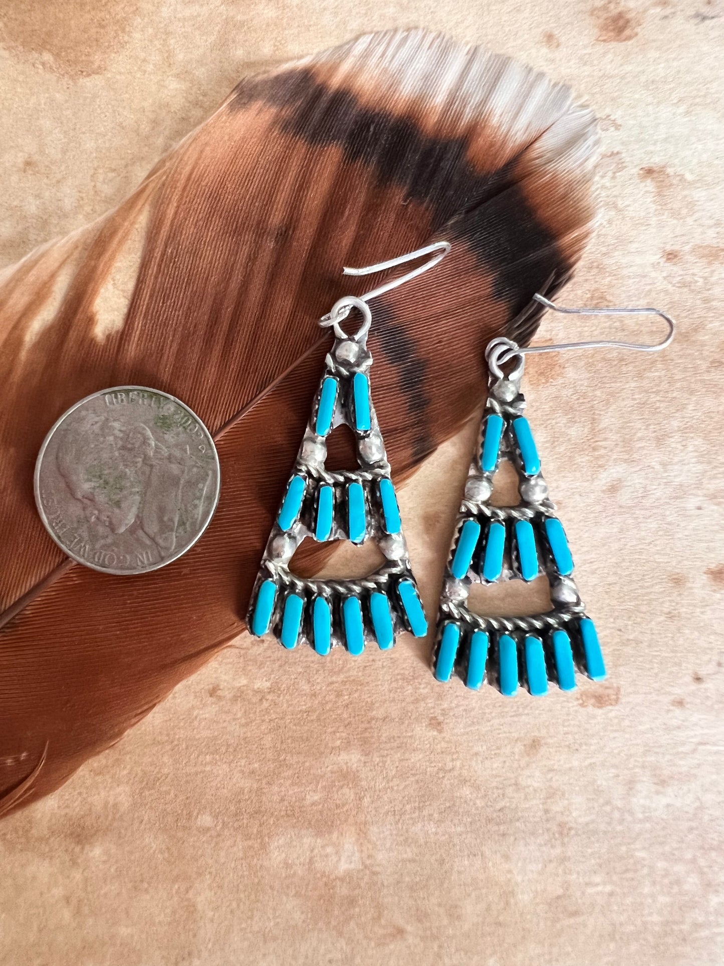 Zuni Chandelier Earrings