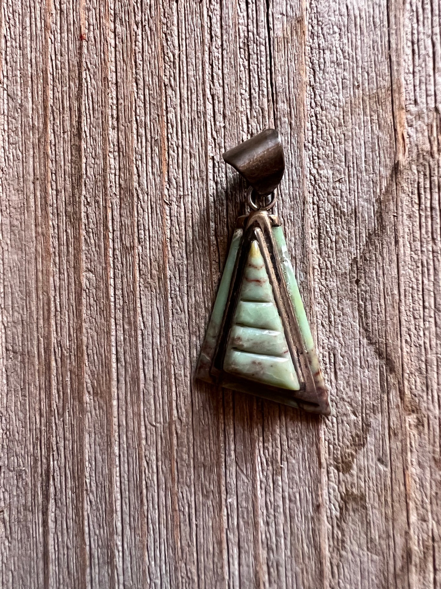 Kingman Small Triangle Pendant