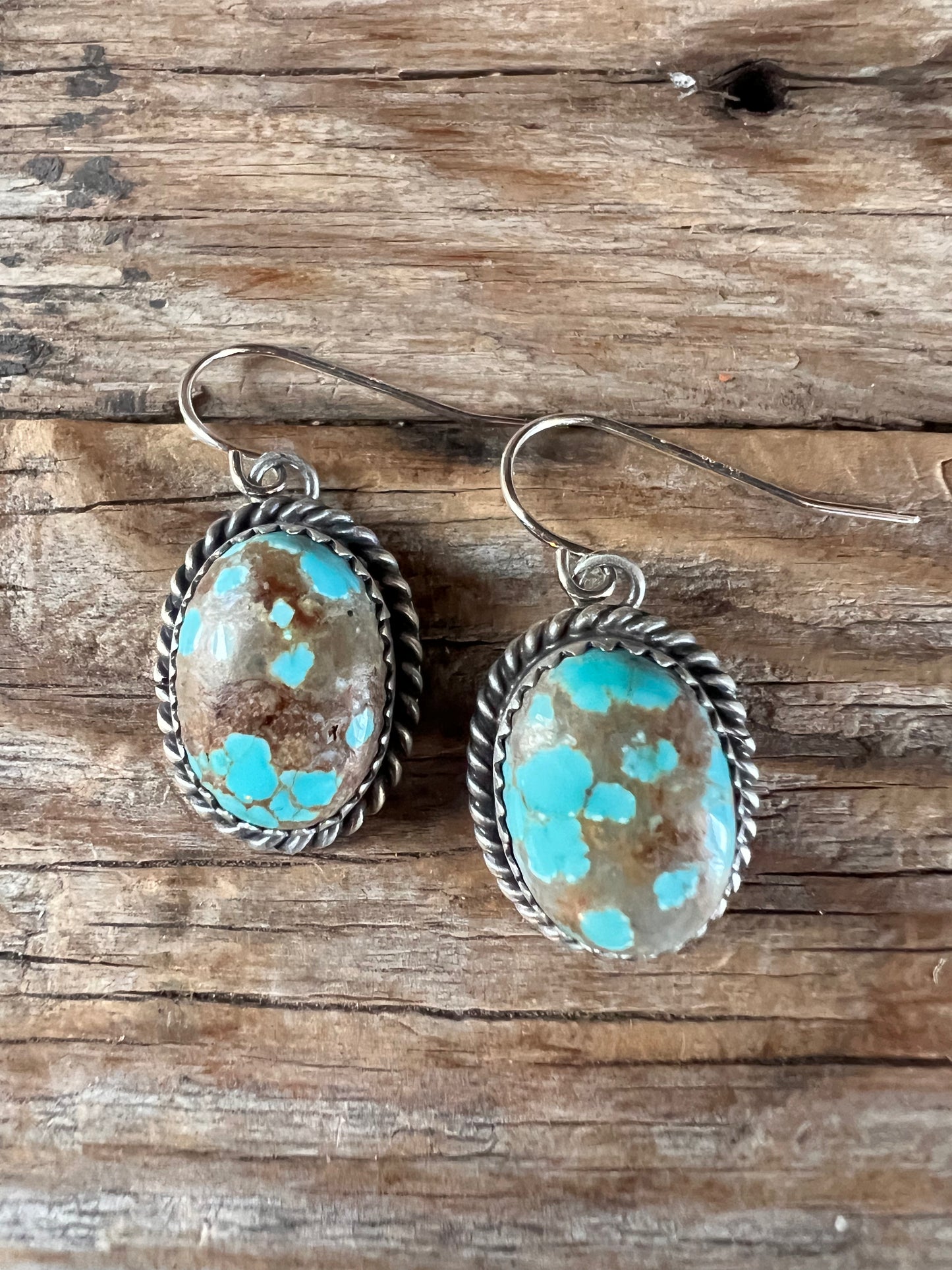 Freda Oval Drop Earrings