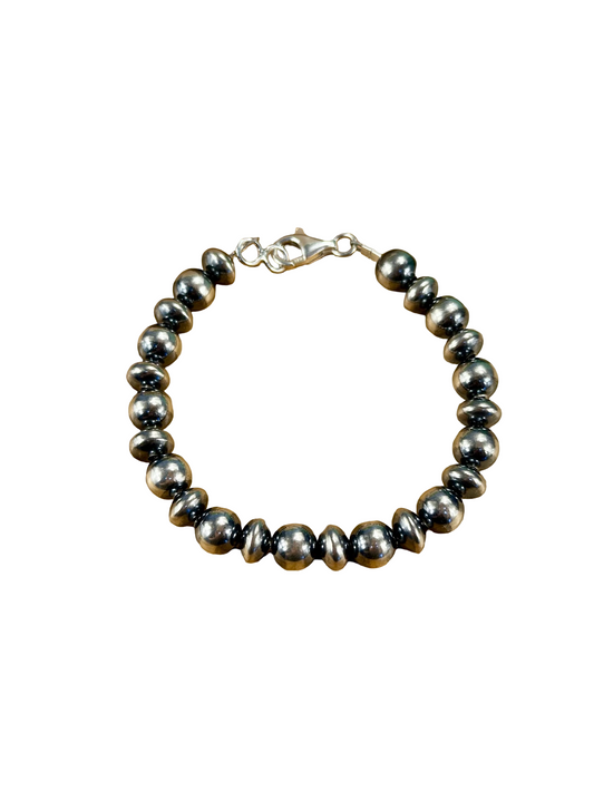 Sterling Pearl Bracelet