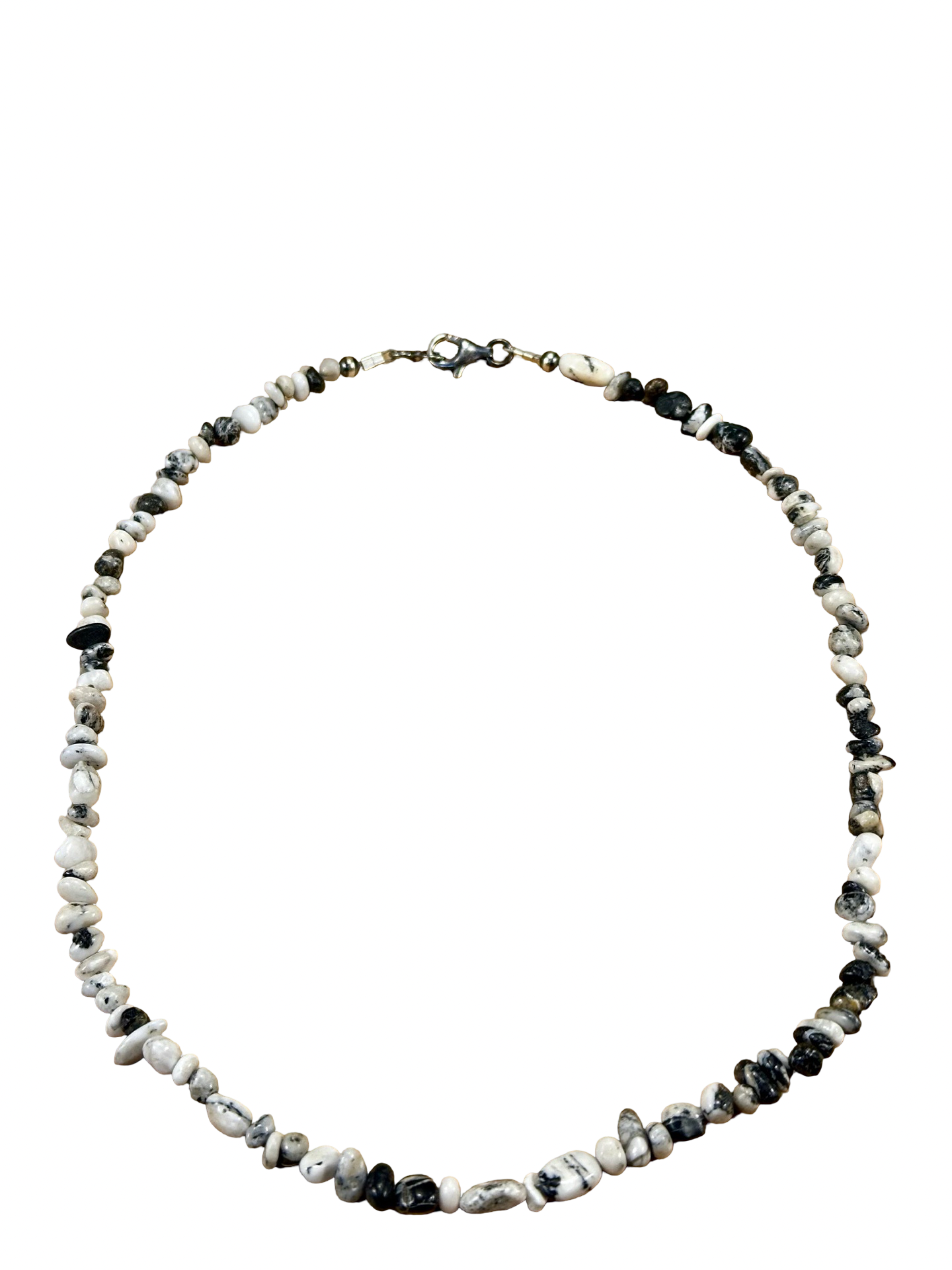 White Buffalo Chip Necklace