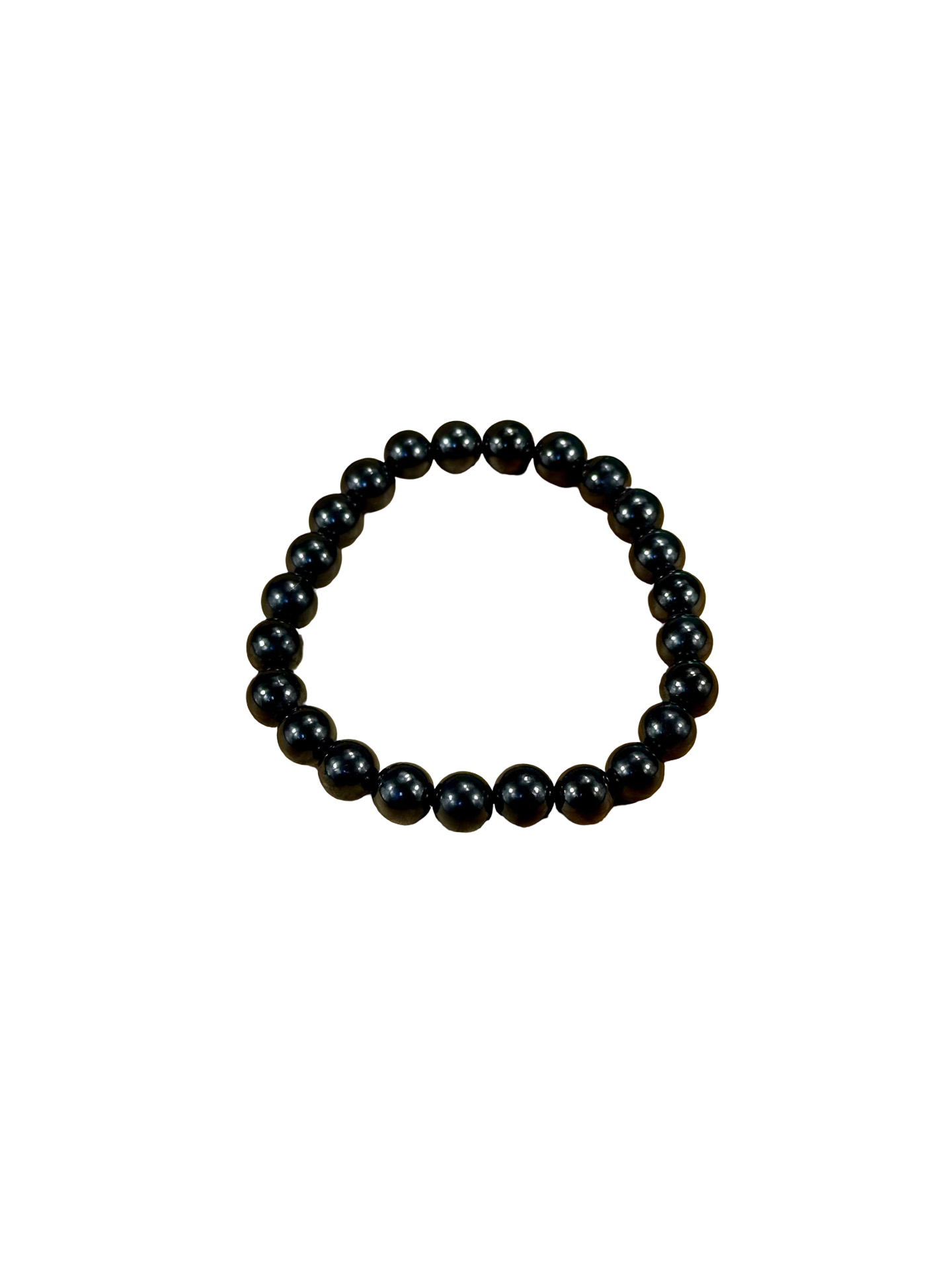 Hematite Pearl Stretch Bracelet