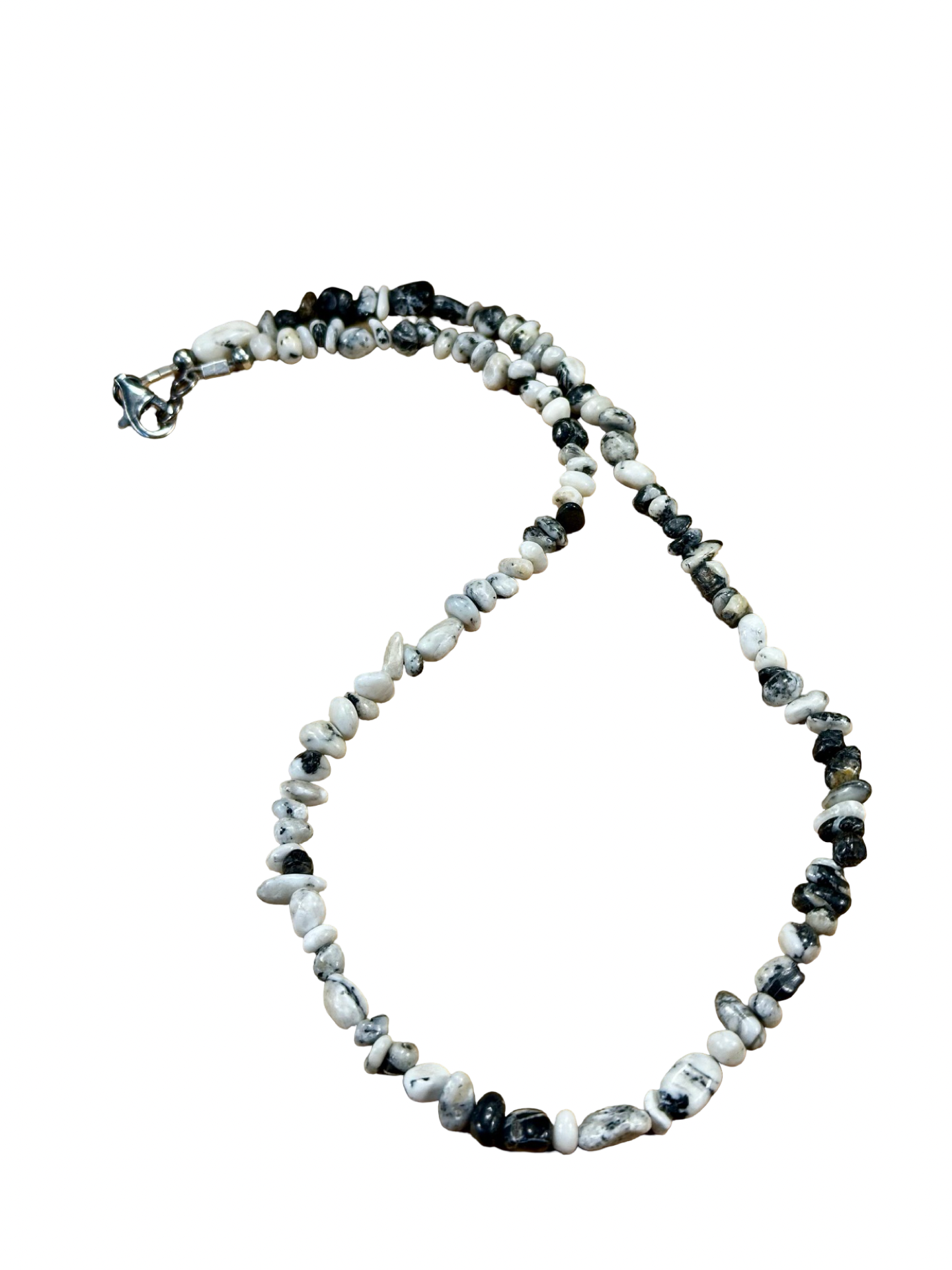 White Buffalo Chip Necklace