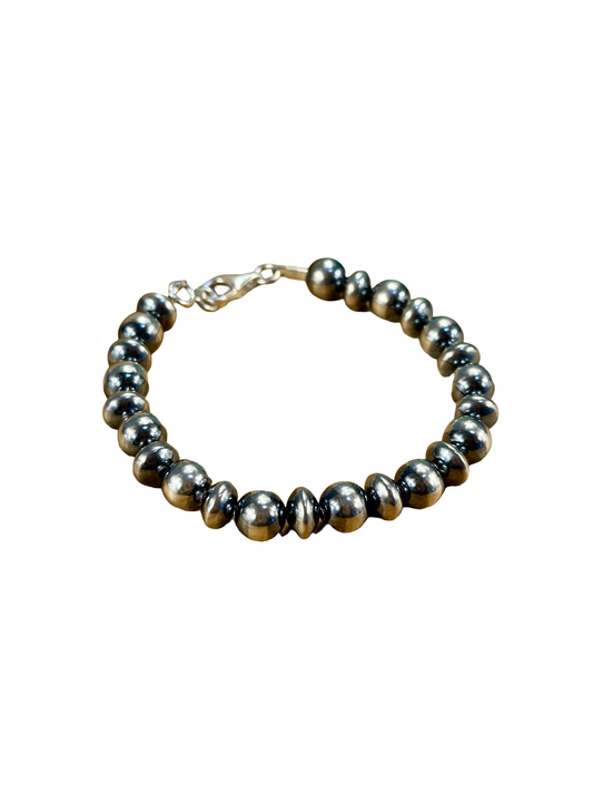 Sterling Pearl Bracelet