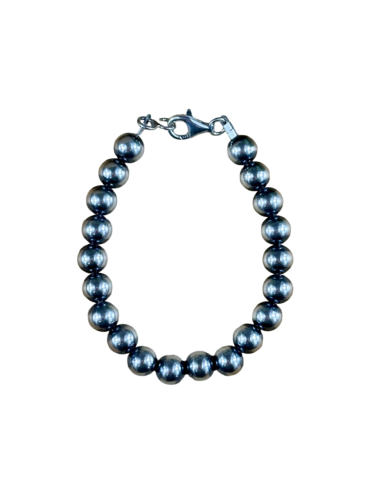8MM Sterling Pearl Bracelet