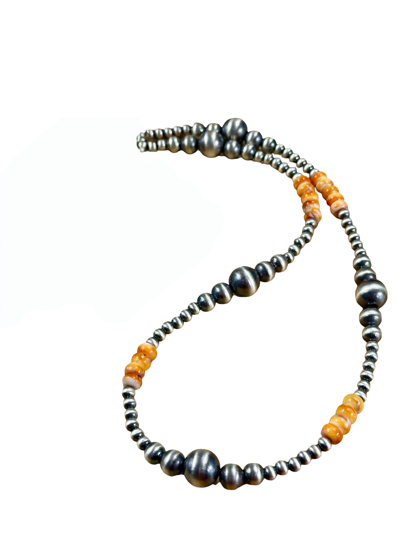 Spiny Oyster & Pearl Bead Necklace