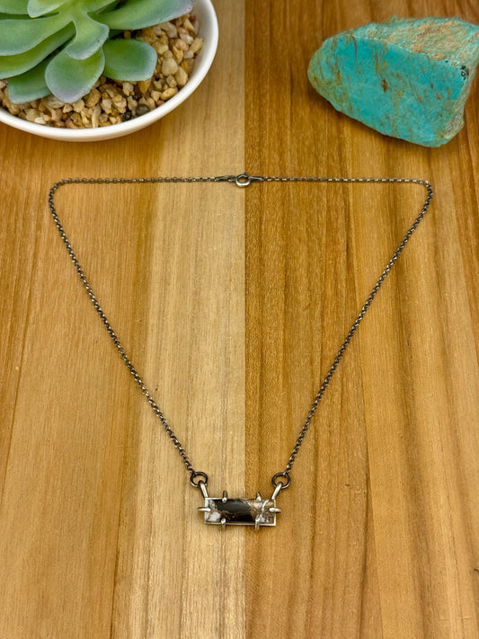 White Buffalo Crush Mini Waterproof Necklace