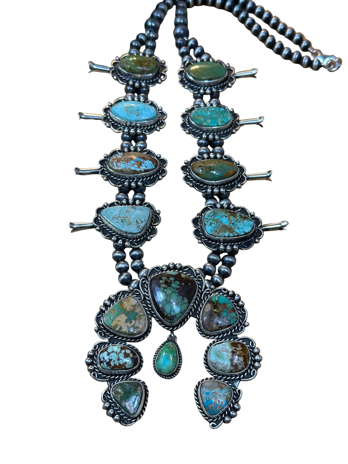 Royston Squash Blossom Necklace