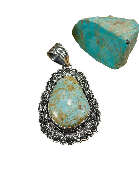 Royston Single Stone Sterling Silver Pendants