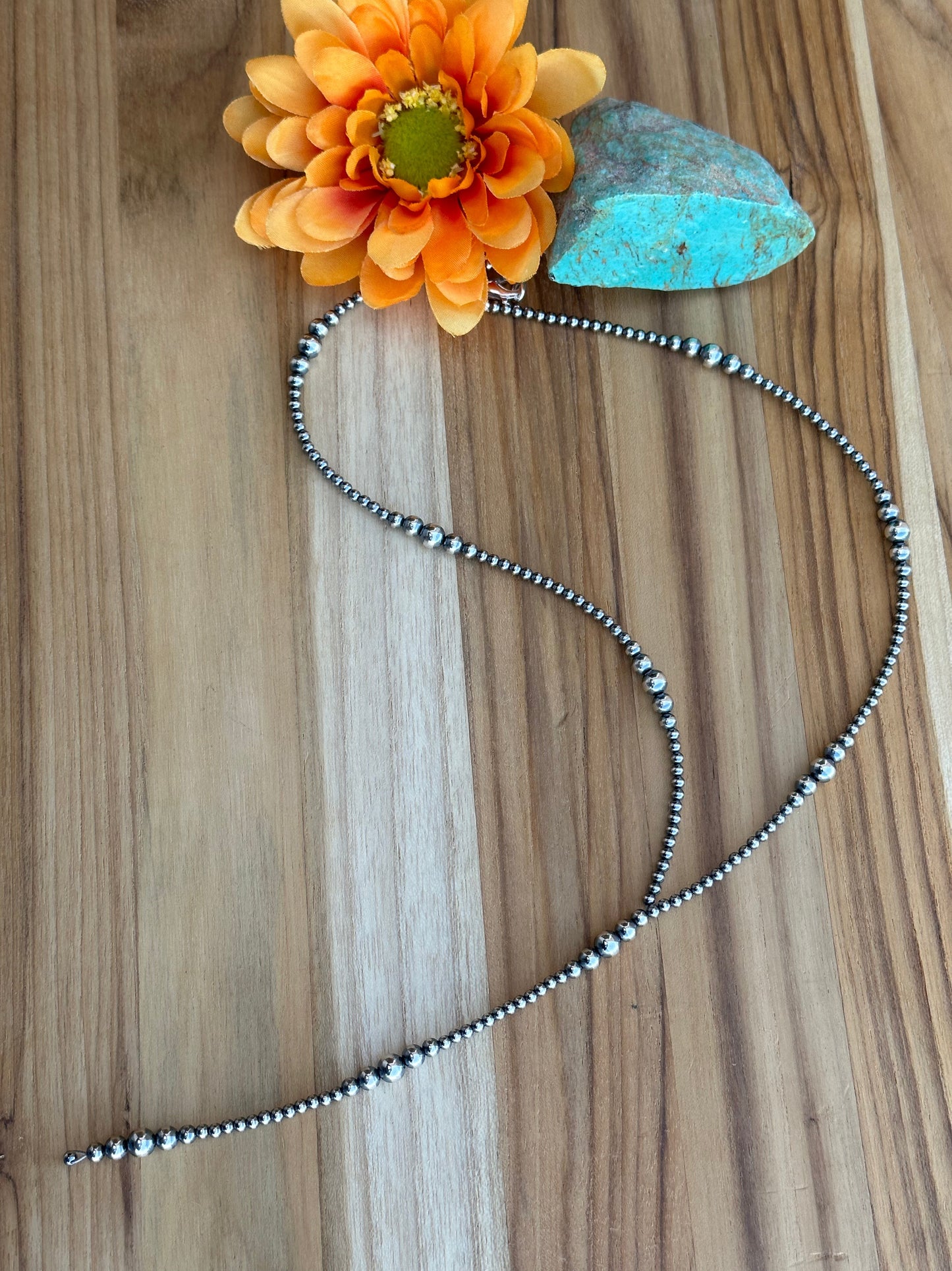 18" Sterling Pearl Y-Necklace