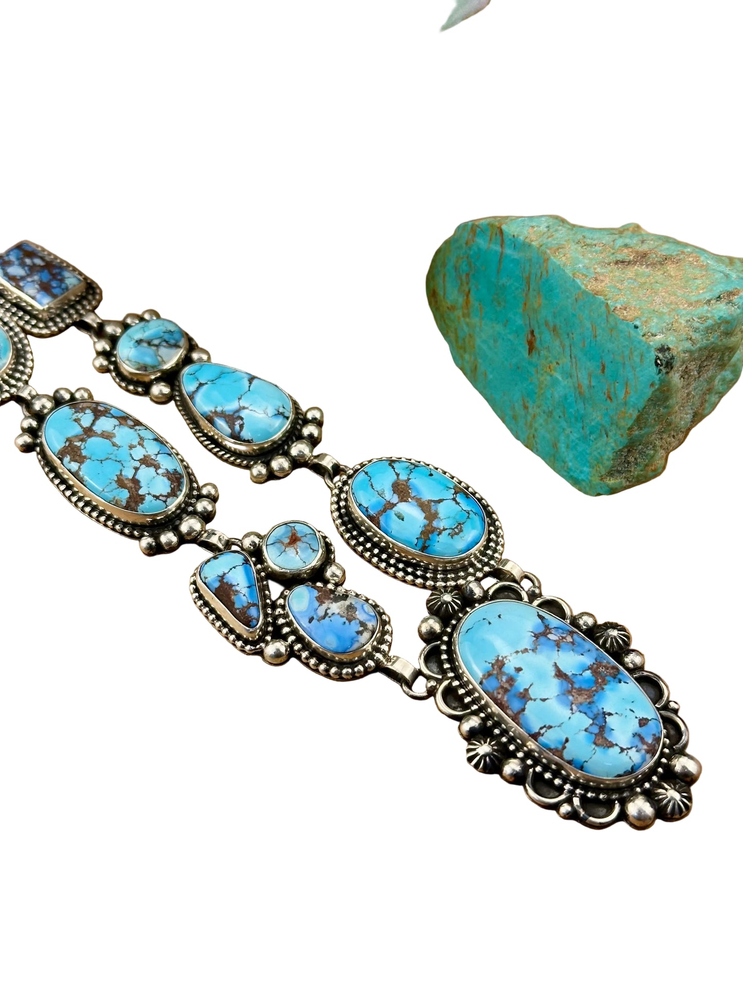 Golden Hills Pendant Sterling Necklace Set