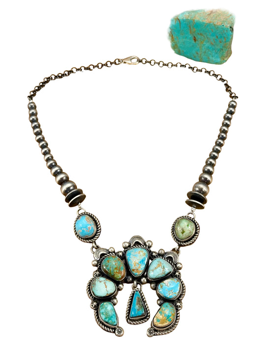 Royston & Sterling Pearl Naja Sterling Necklace