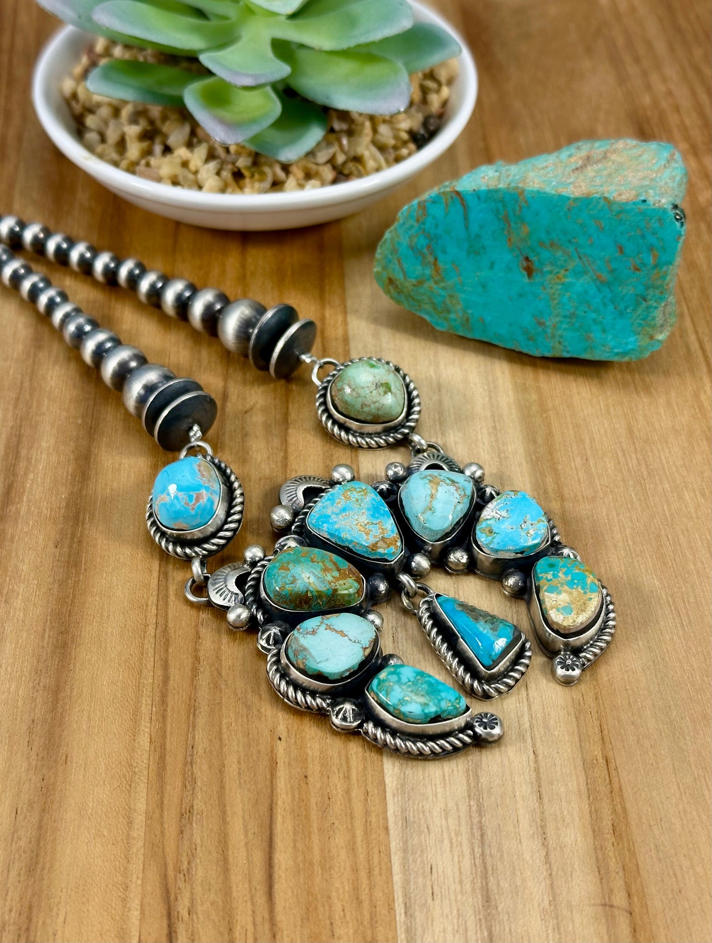Royston & Sterling Pearl Naja Sterling Necklace