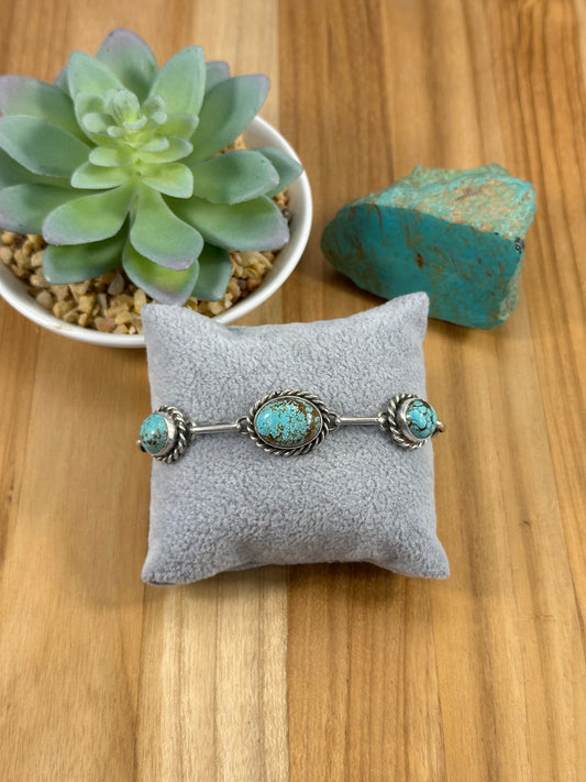 #8 Turquoise 5 Stone Bracelet