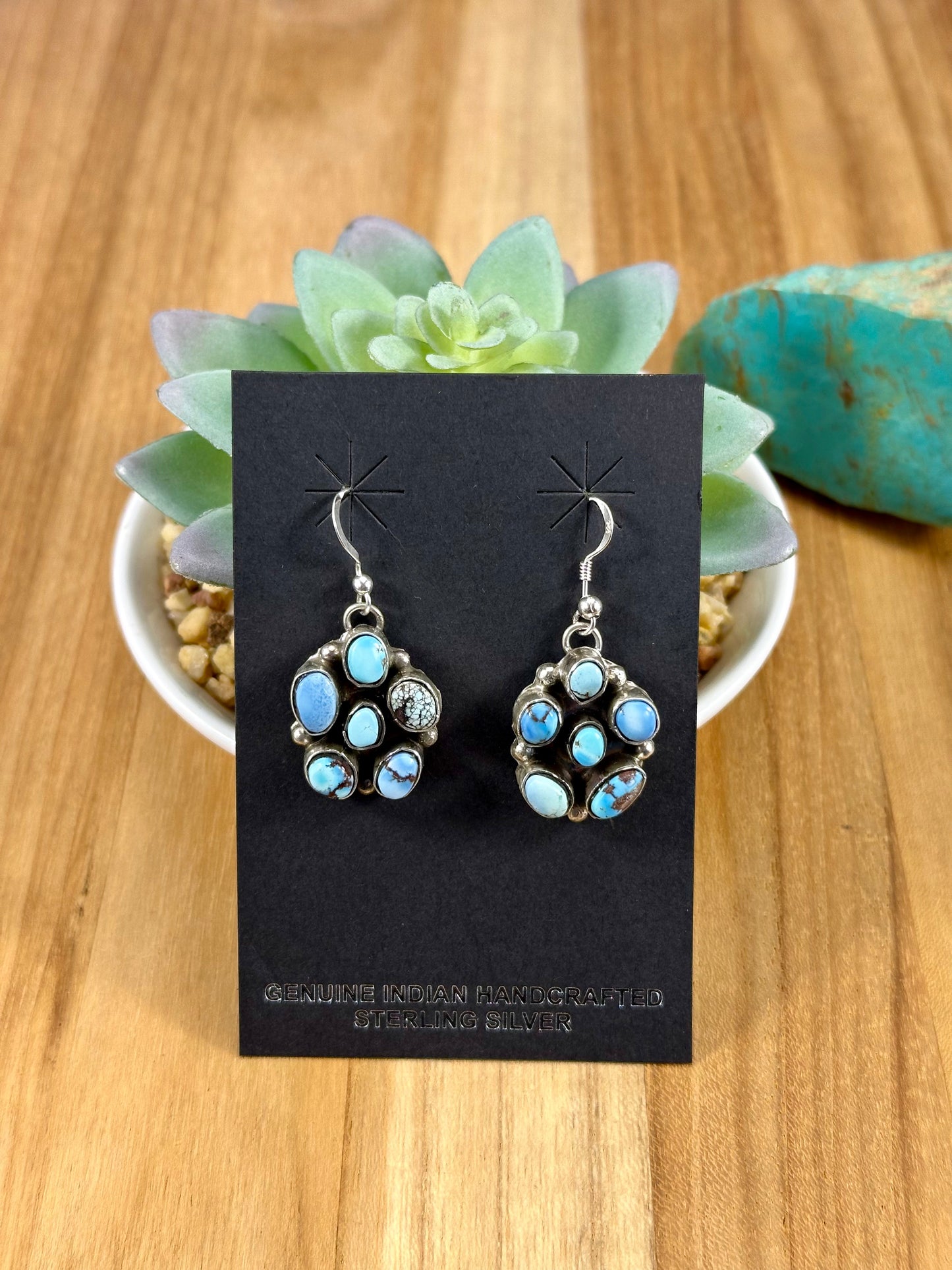 Golden Hills Squash Blossom Necklace & Earring Set