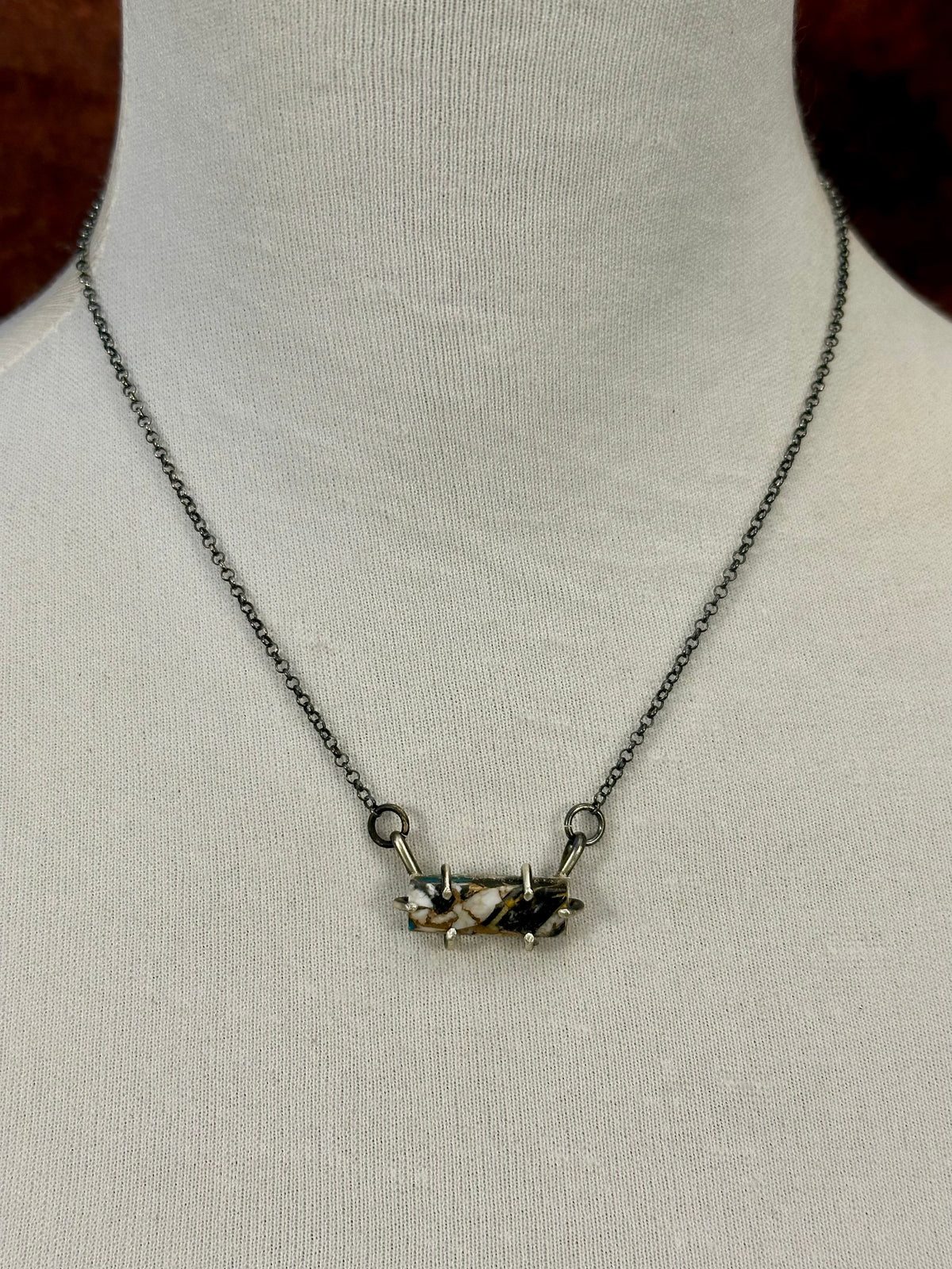 White Buffalo Crush Waterproof Necklace