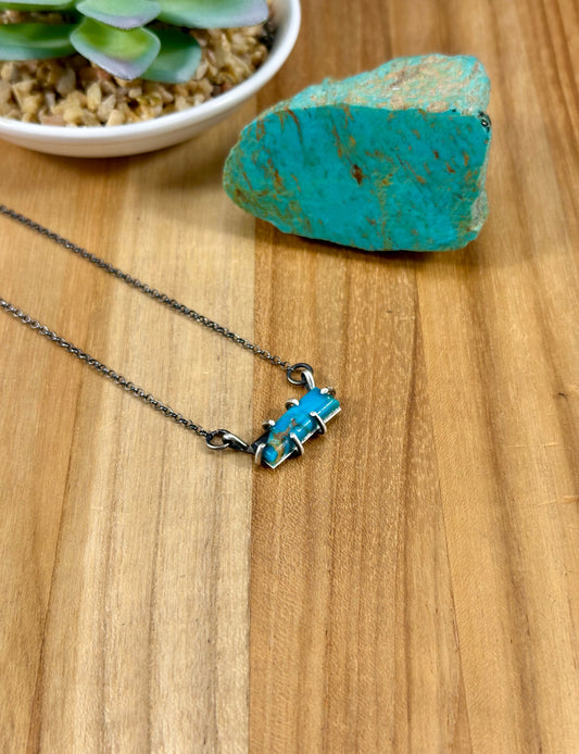 Kingman Turquoise Mini Waterproof Necklace