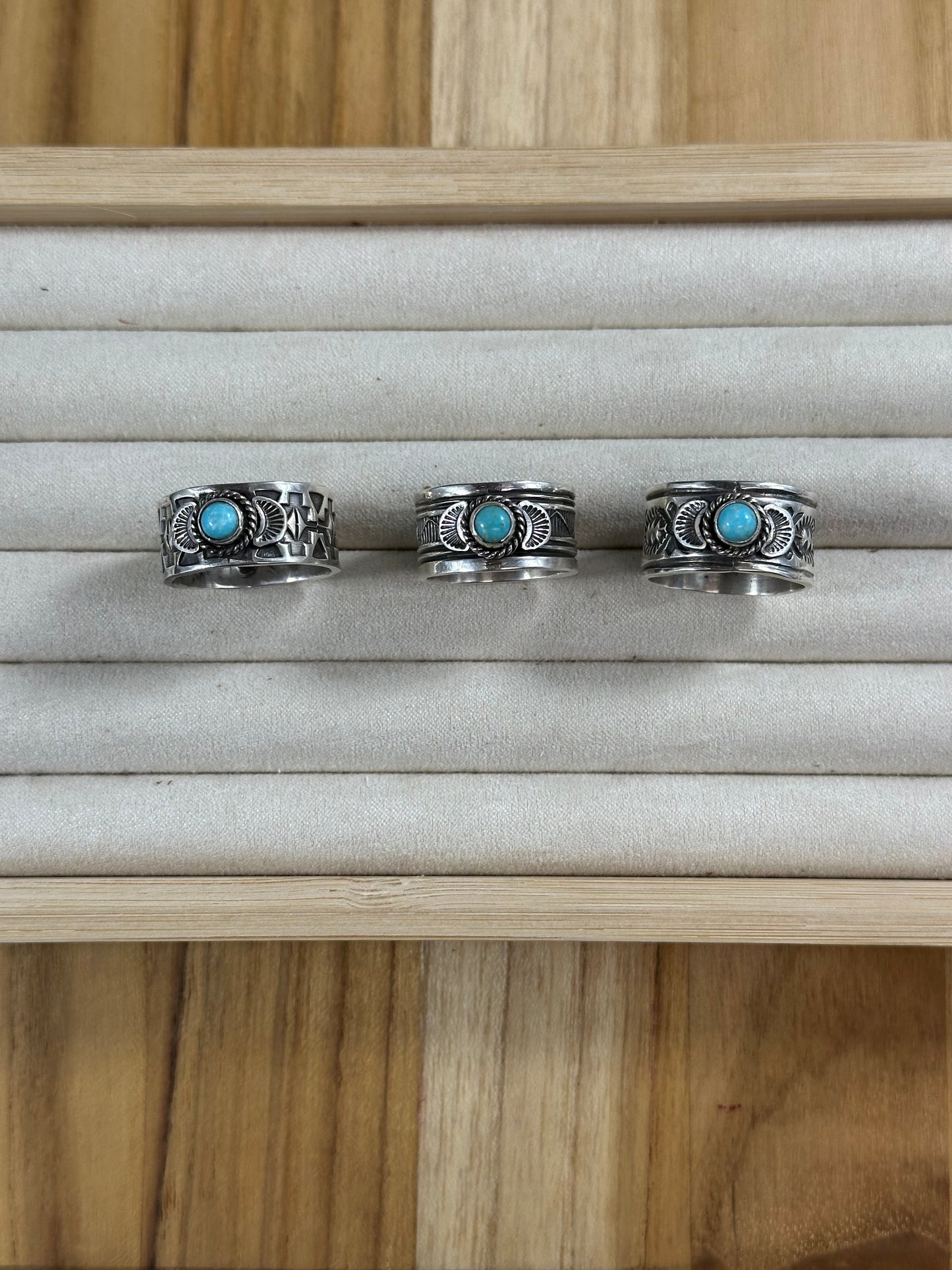 Delayne Reeves Stamped Kingman Ring
