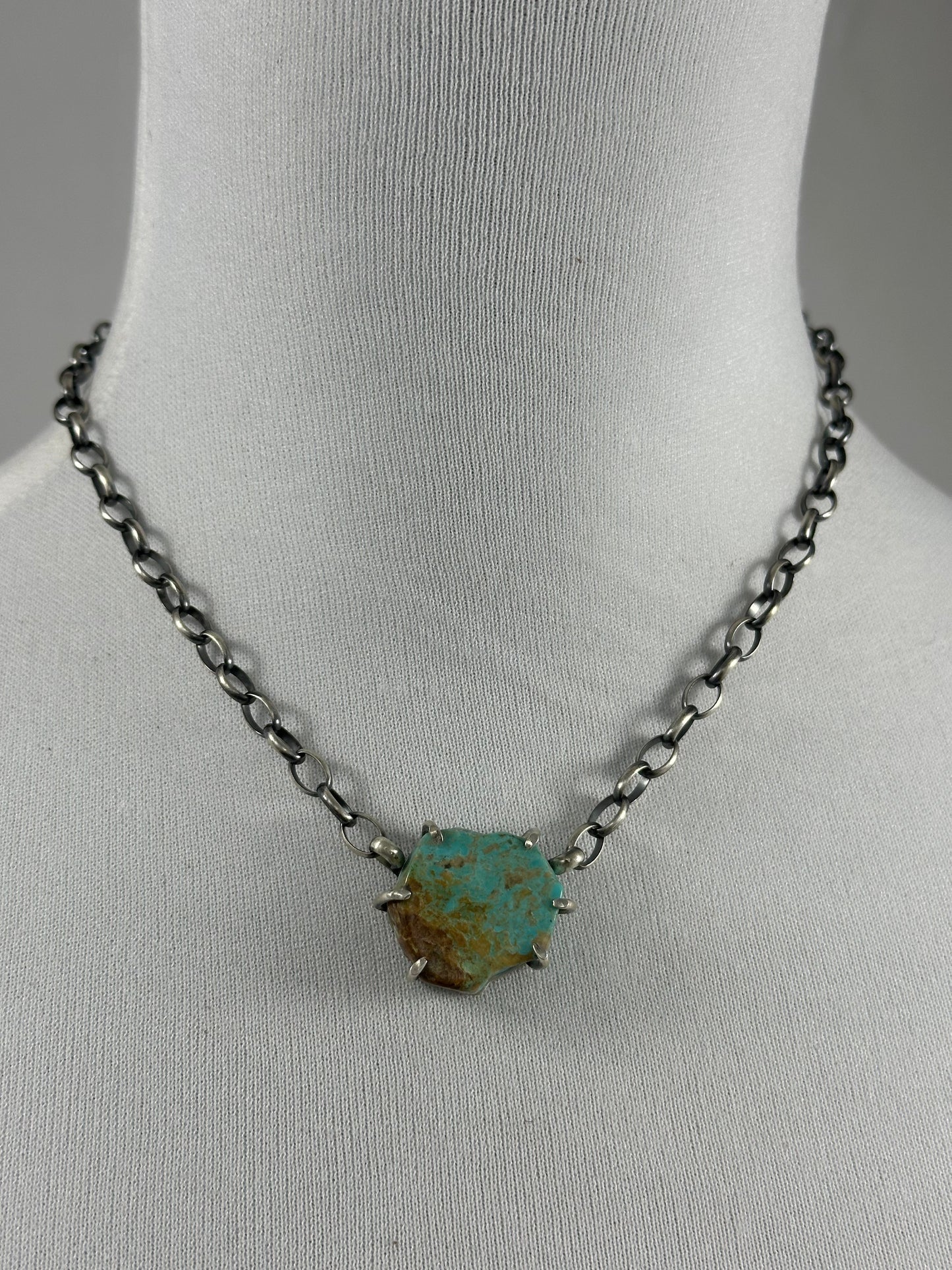 Kingman Turquoise Water Proof Necklace