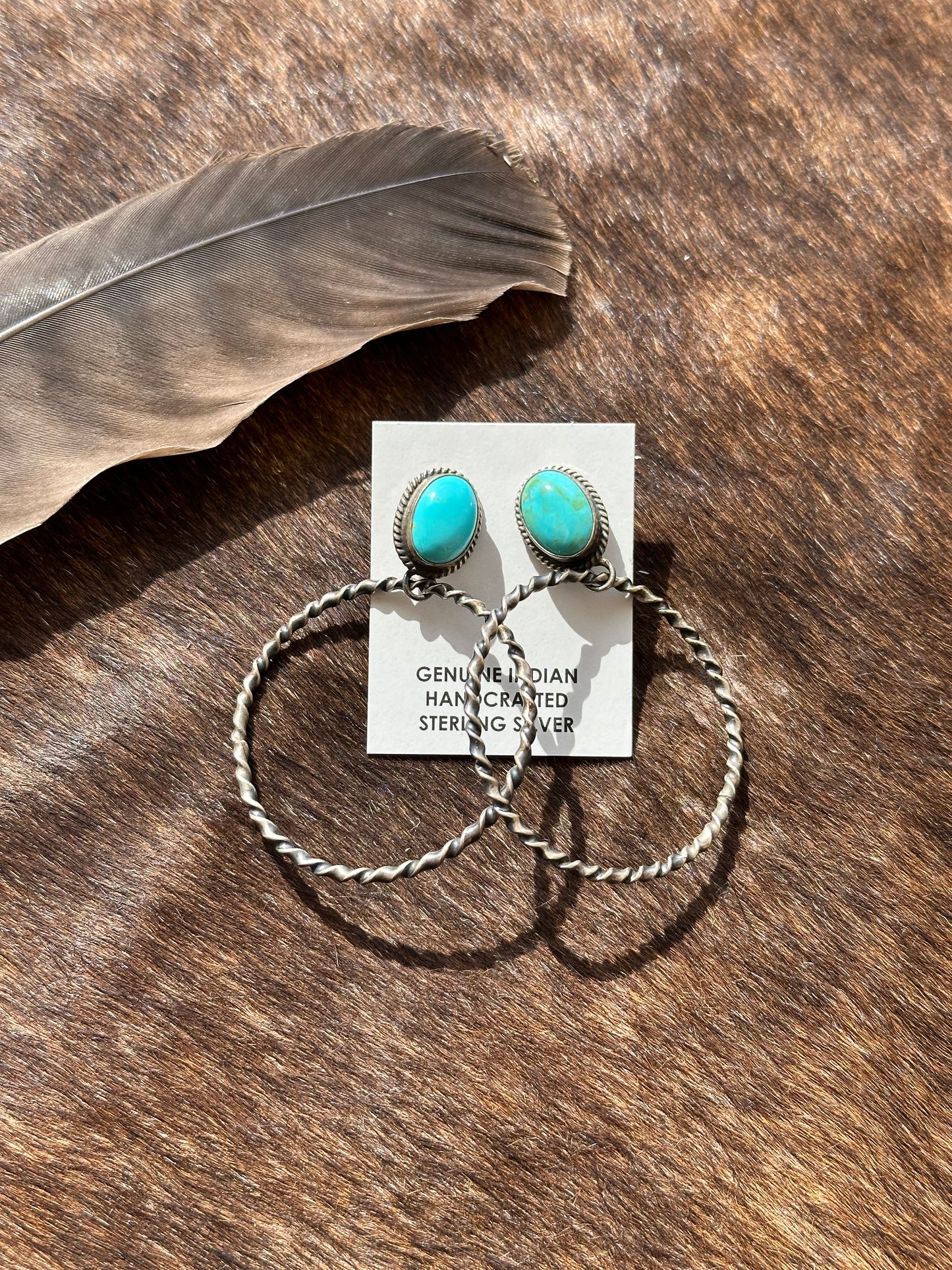 Kingman Hoop Earrings