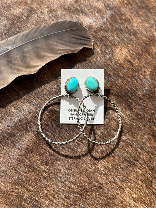 Kingman Hoop Earrings