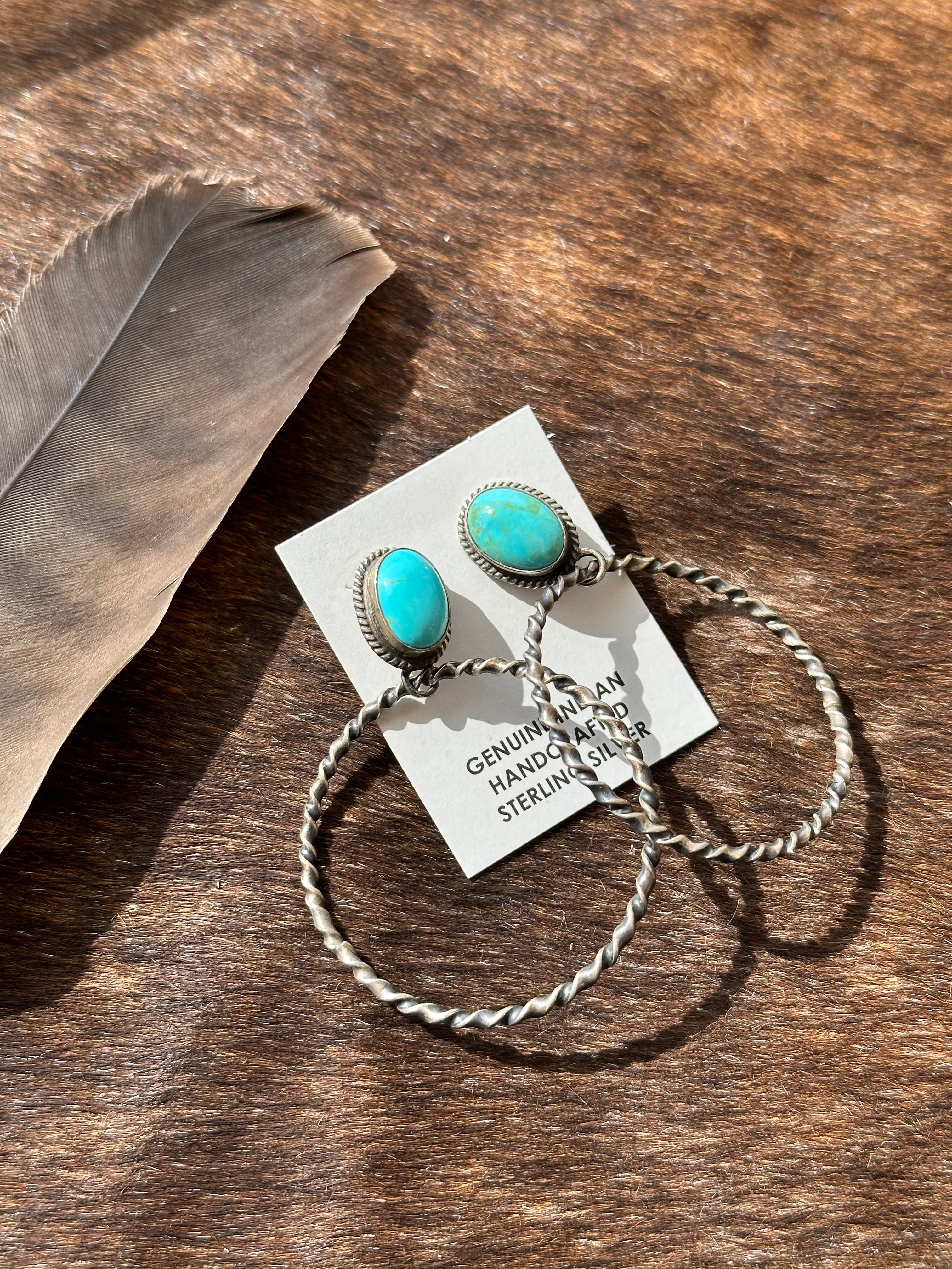 Kingman Hoop Earrings