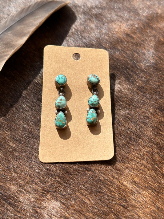 Sonoran Gold 3 Stone Dangle