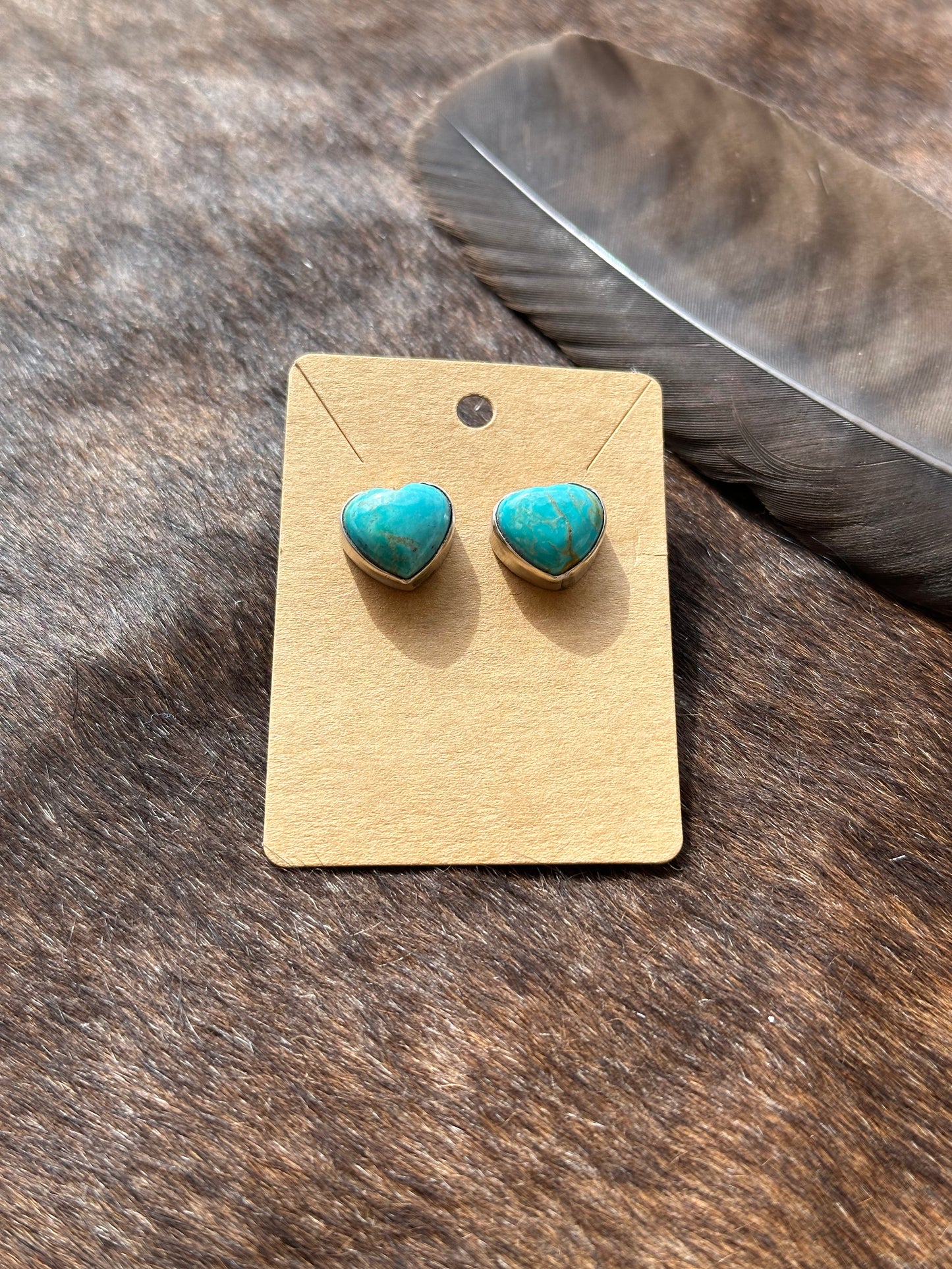 Kingman Heart Earrings