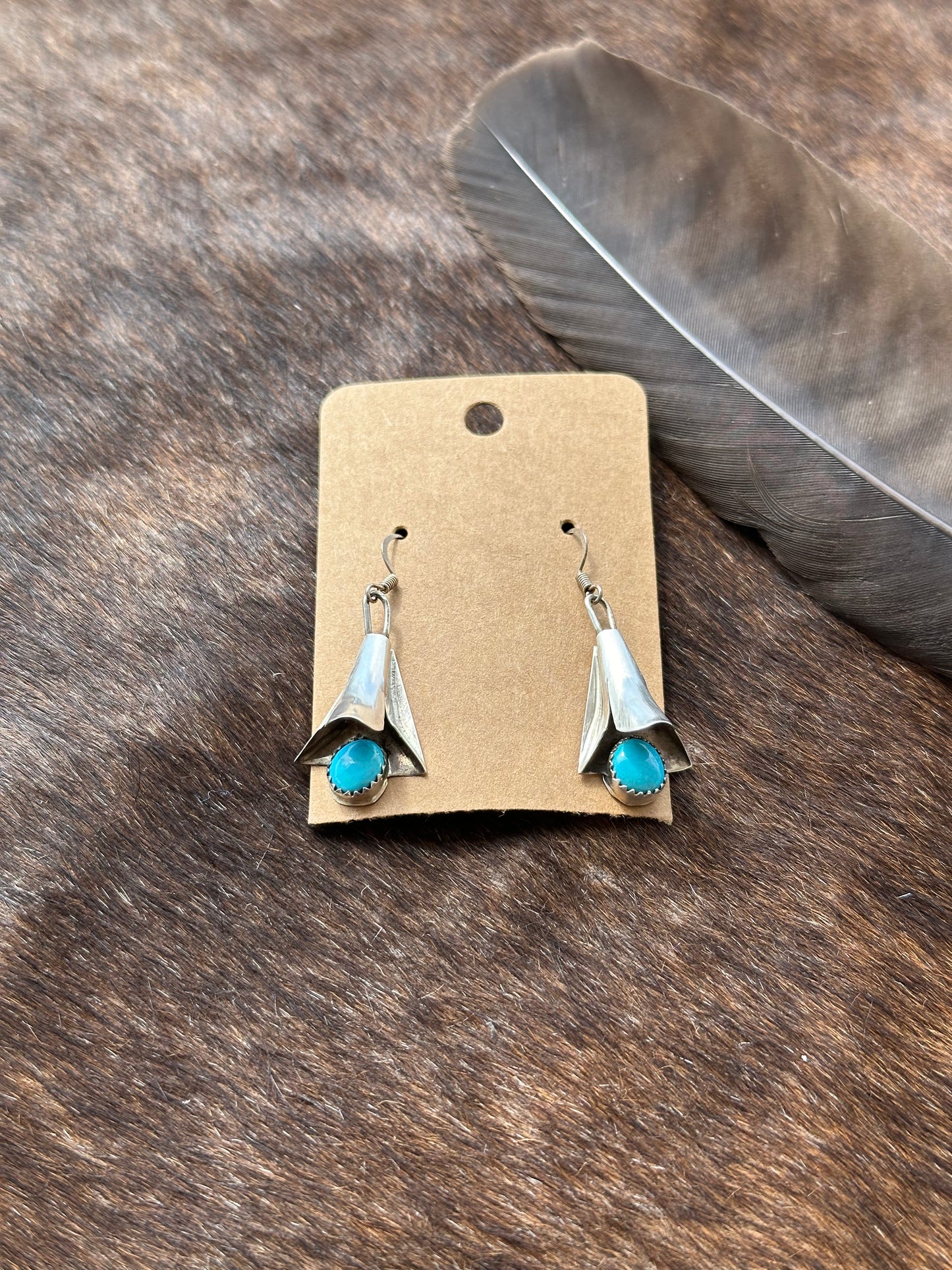 Sterling Silver Kingman Blossom Earrings
