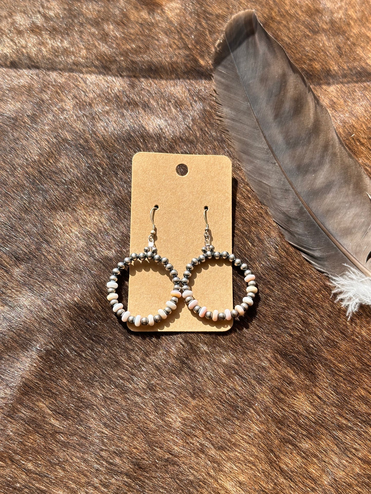 Cotton Candy Pearl Earrings