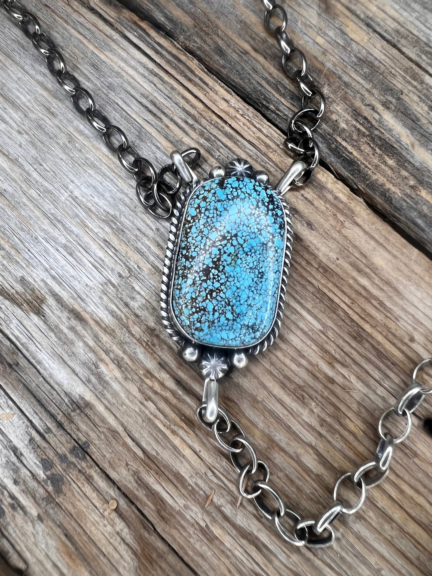 Number 8 Turquoise Lariat