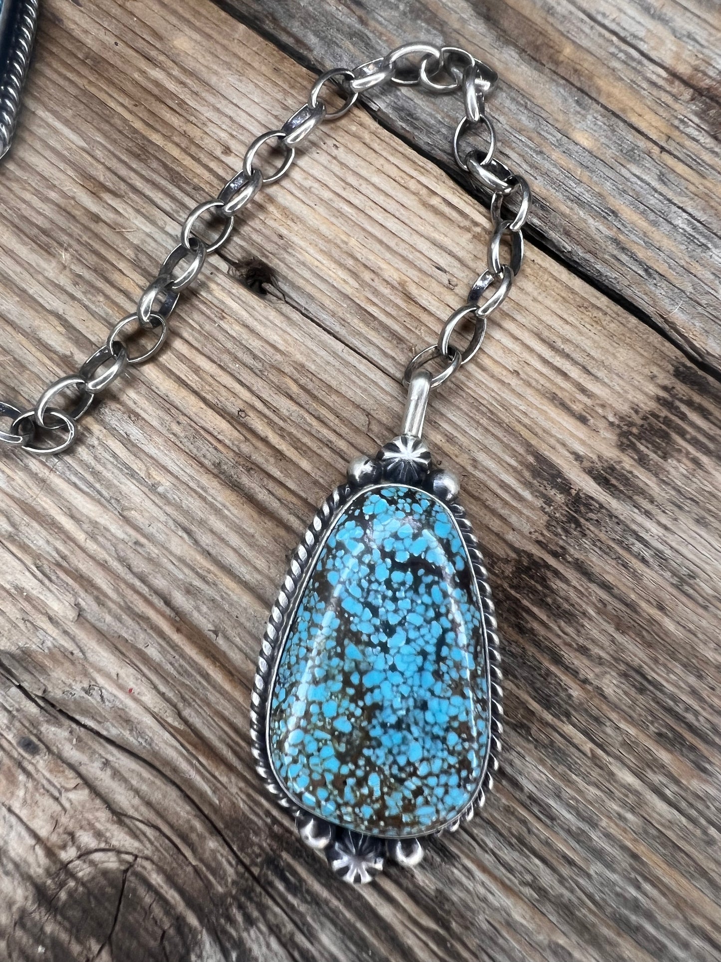 Number 8 Turquoise Lariat