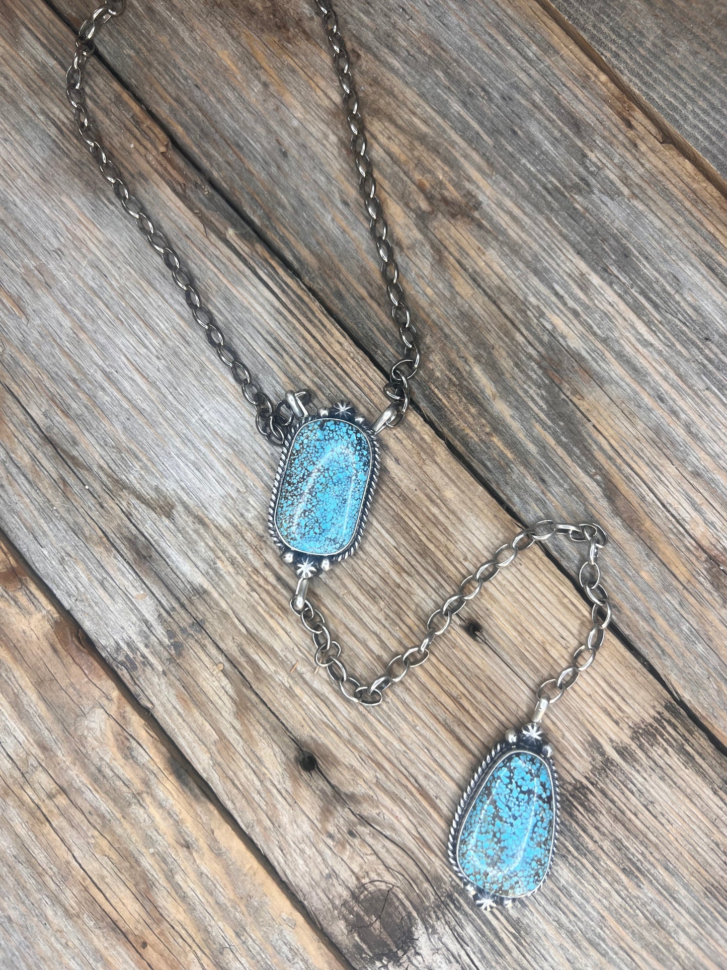 Number 8 Turquoise Lariat