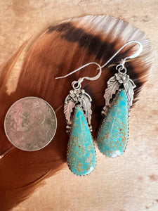 Kingman Feather Earring