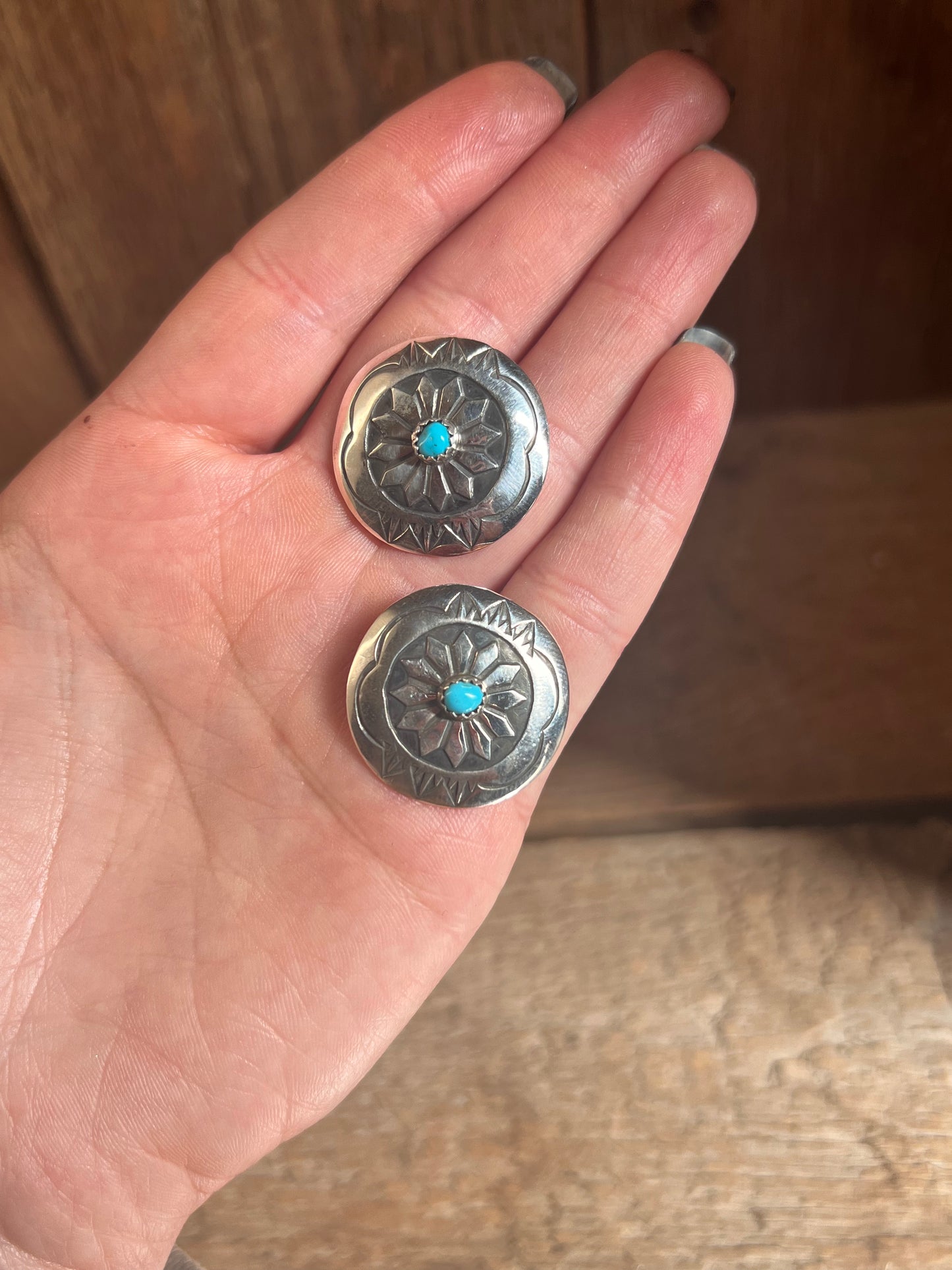 Kingman Concho Earrings