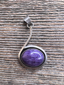 Purple Note Pendant