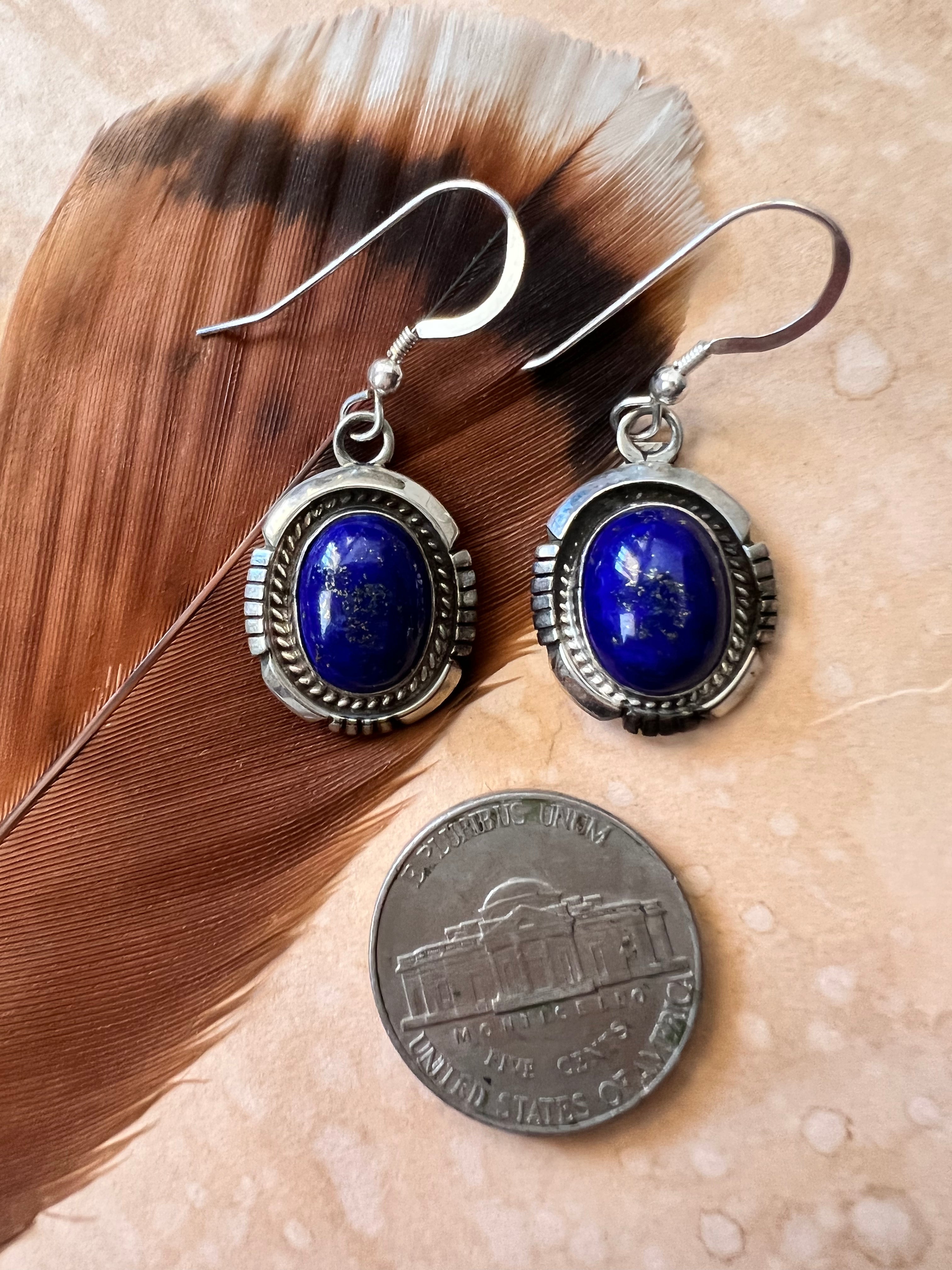 Lapis  Earrings