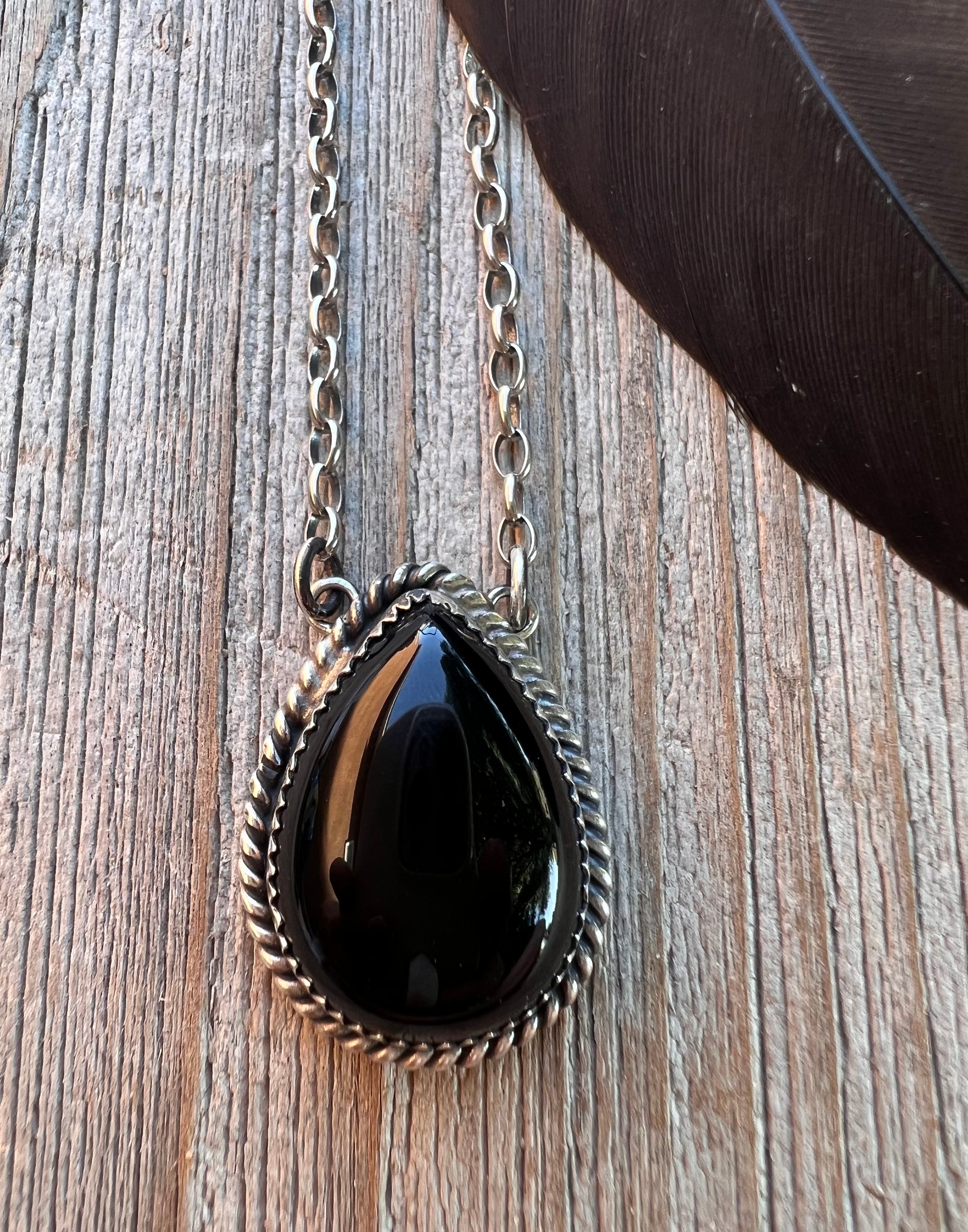 Black Onyx Necklace