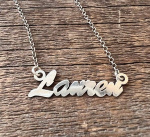 Sterling silver Name Necklace