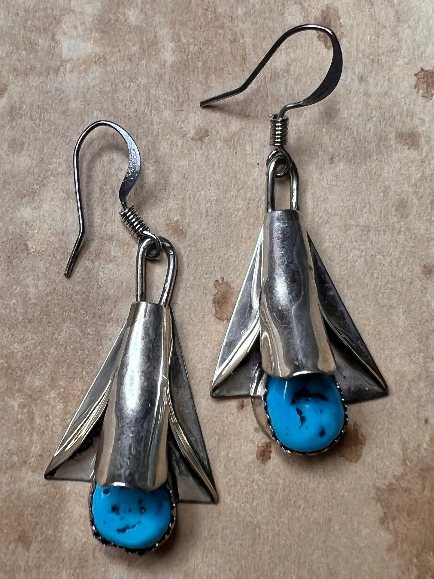 Sleeping Beauty Blossom Earrings