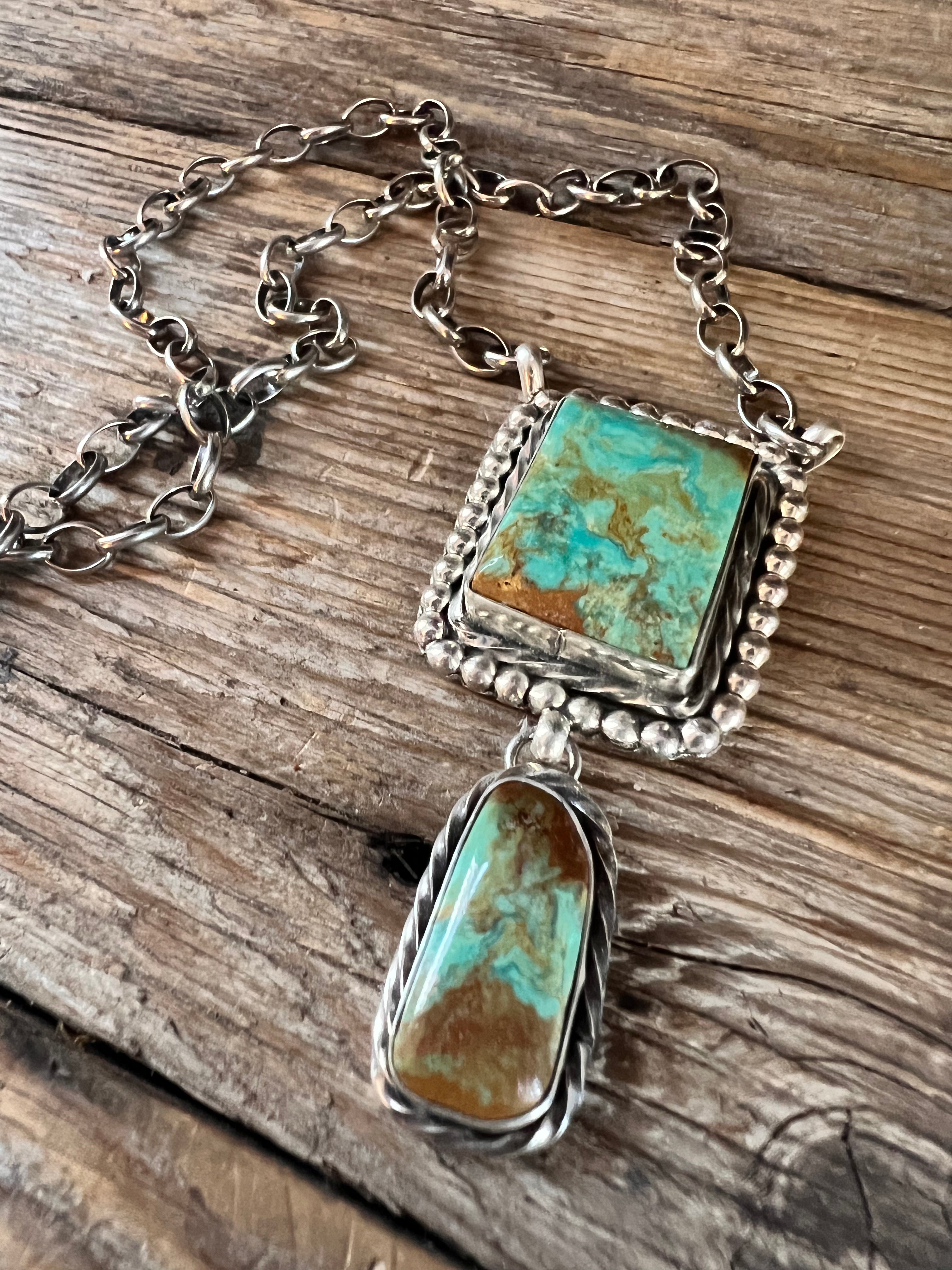 Kingman Square Necklace