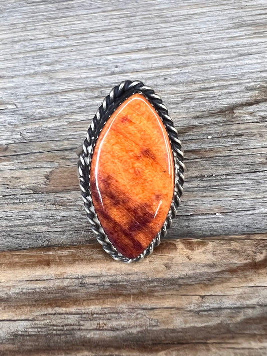 Spiny Almond Ring