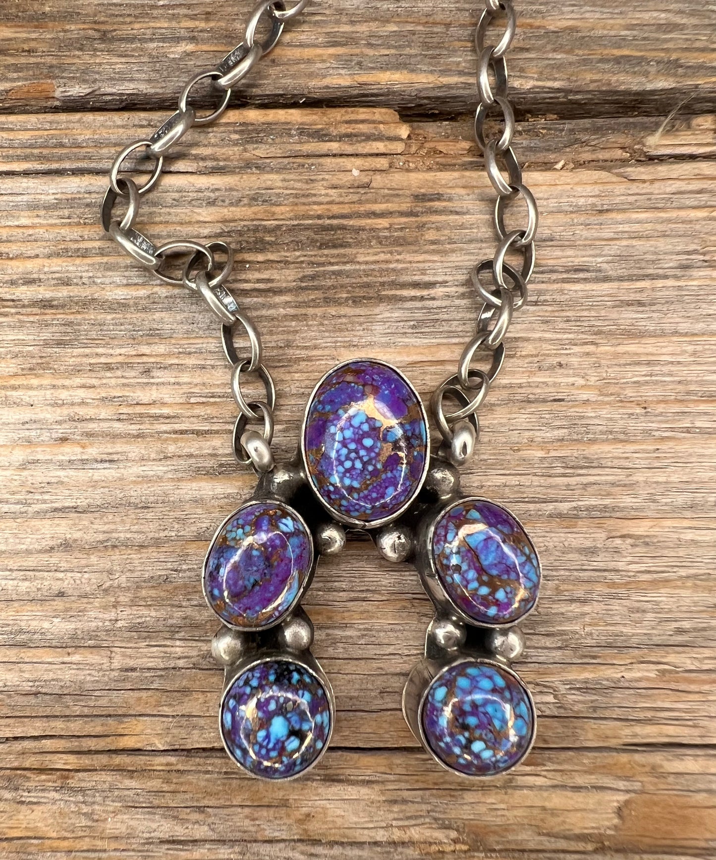 5 Stone Naja Necklace