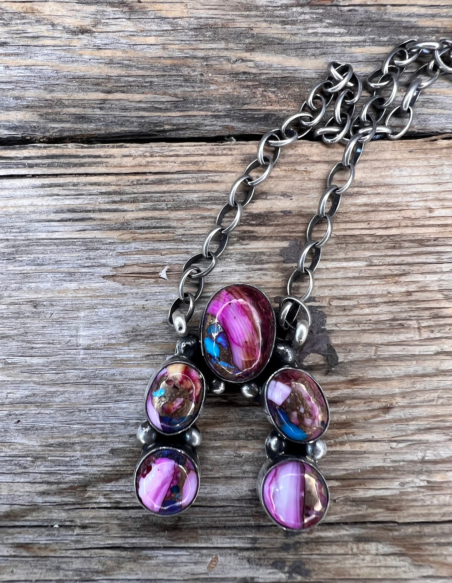 5 Stone Naja Necklace