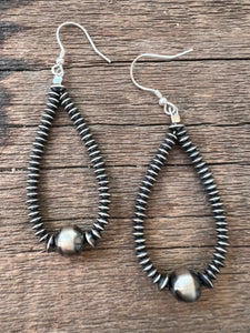 Saucer Teardrop Earrings