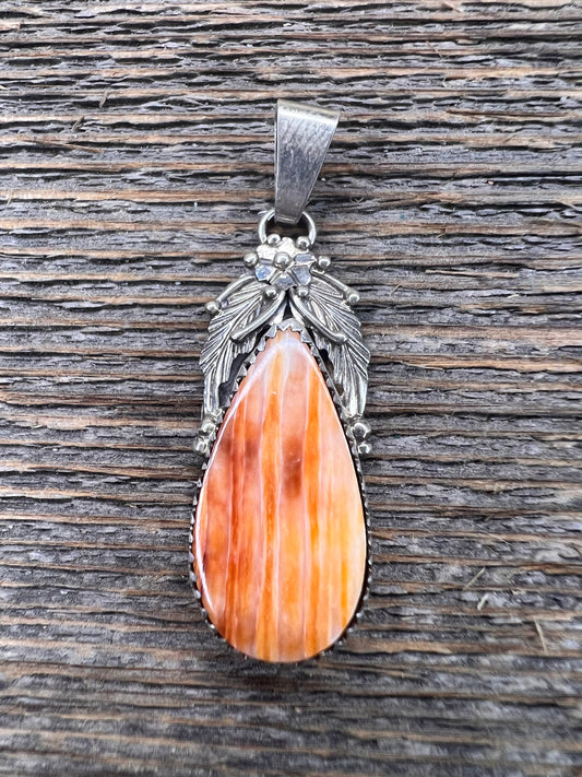 Spiny Feather Pendant