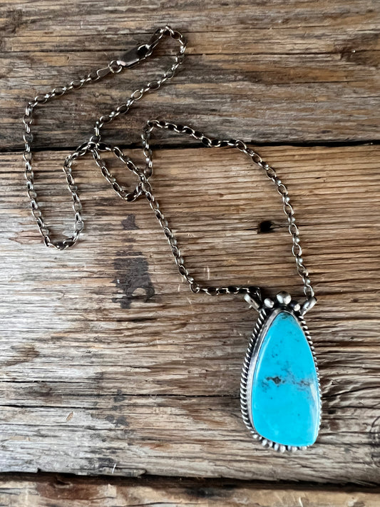 Kingman Triangle Necklace